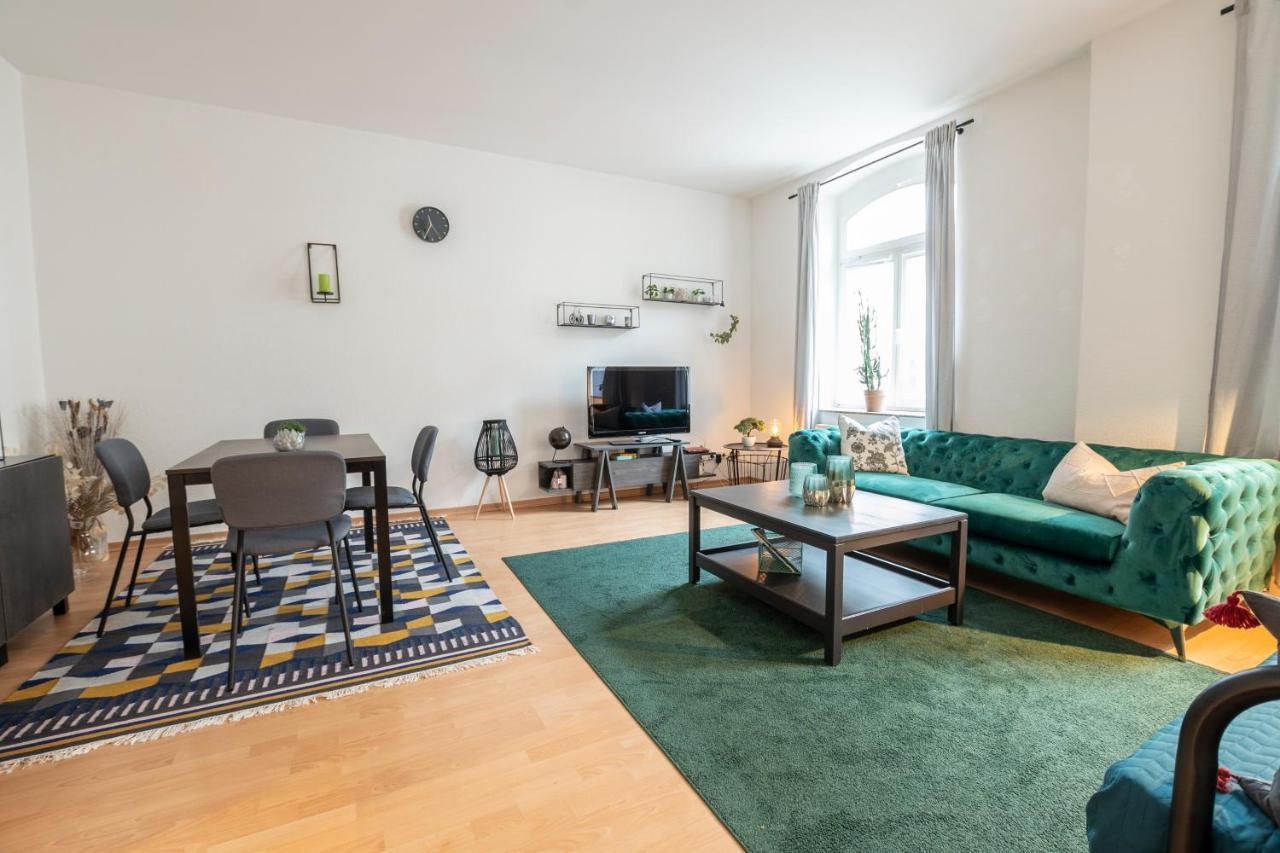 Zwickau Mittendrin, Tolles Balkon-Apartment Eksteriør bilde